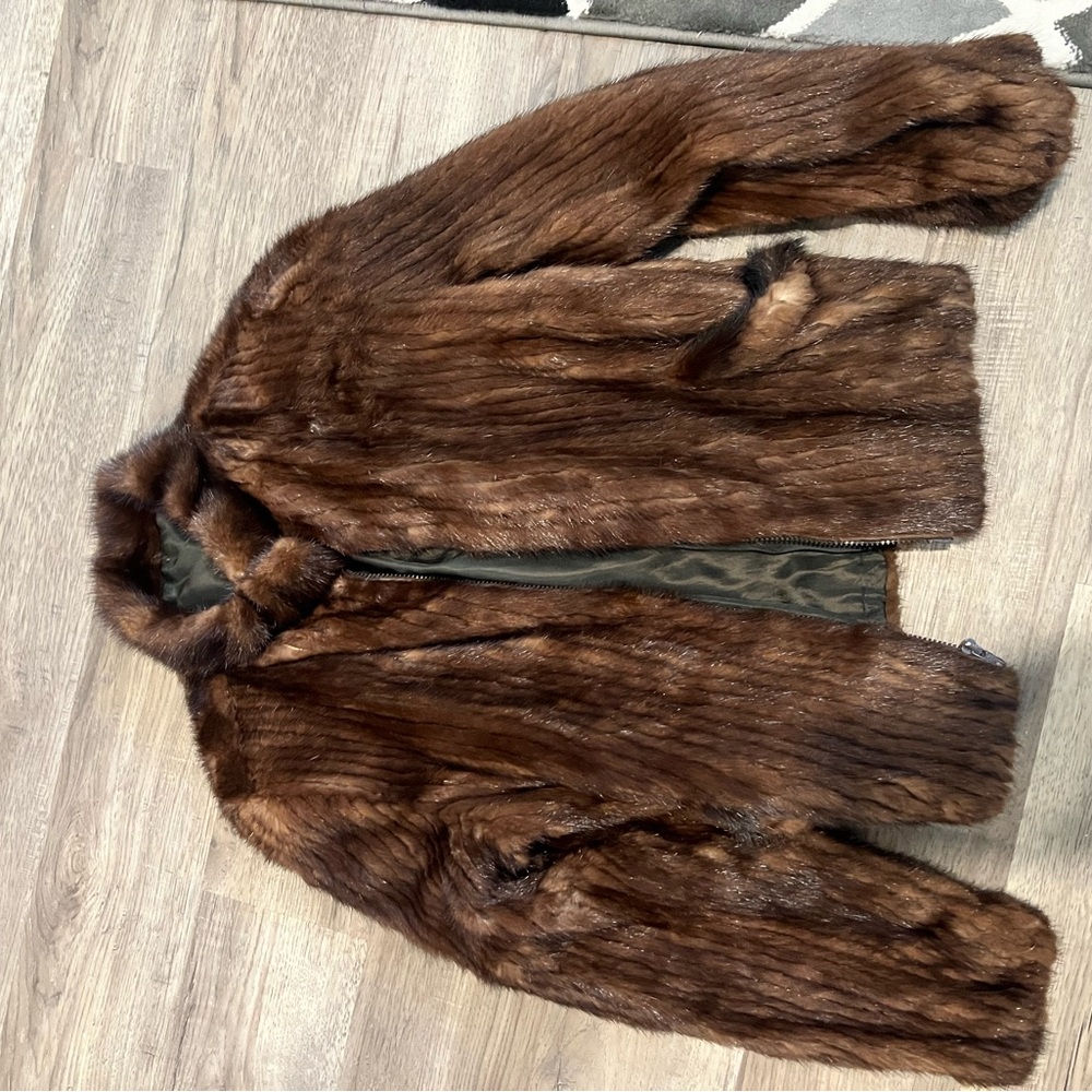 Fox fur jacket